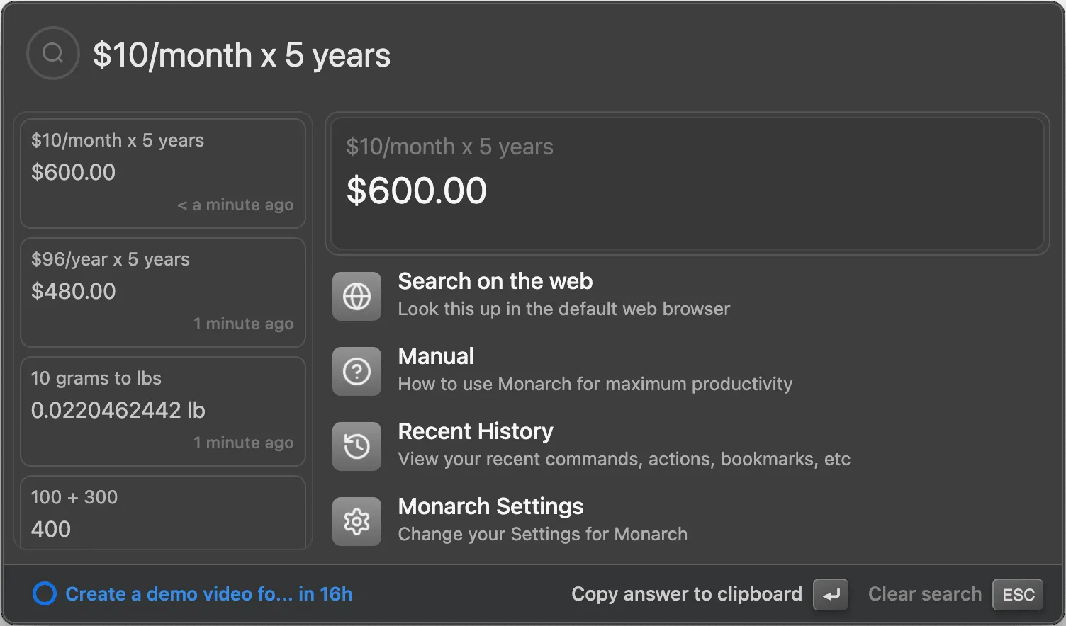 Monarch Launcher screenshot