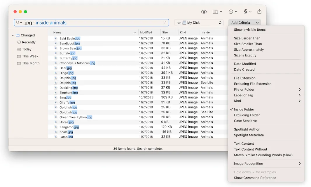 ProFind app screenshot